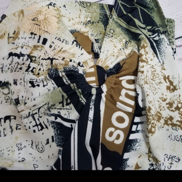 2/$15 TOPAZ HIPPIE HALTER TOP BARE BACK large - Picture 5 of 7